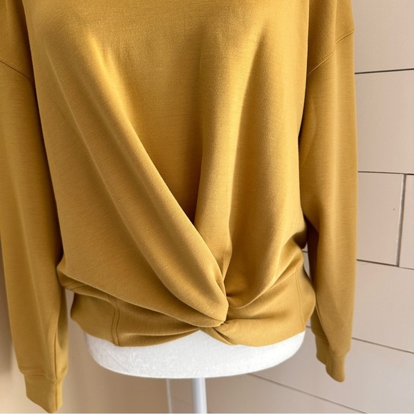 Magaschoni Womens Top Medium Modal Cotton Long Sleeve Crew Neck Solid Soft - Picture 4 of 5